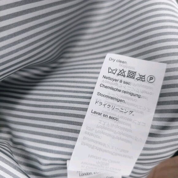 J. CREW Schoolboy Blazer Jacket Solid Black Stretch Career Casual K2899 Size XL - Picture 8 of 9